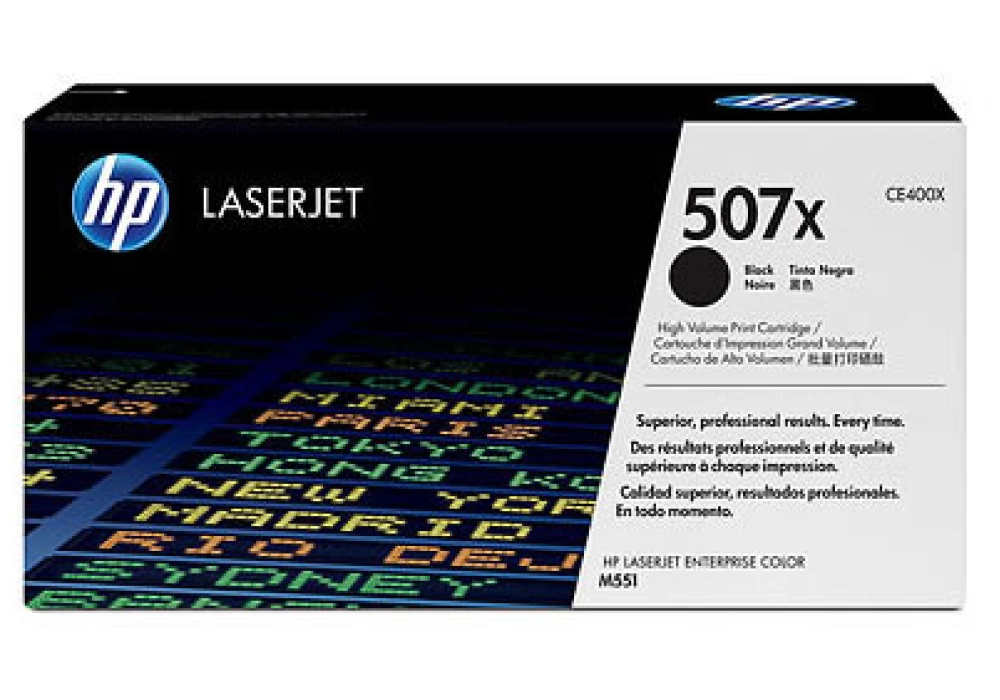 HP Toner Cartridge - 507X - Black