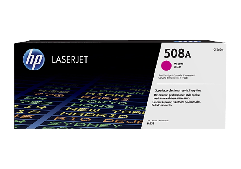 HP Toner Cartridge - 508A - Magenta