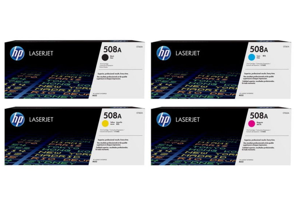 HP Toner Cartridge - 508A - Rainbow kit