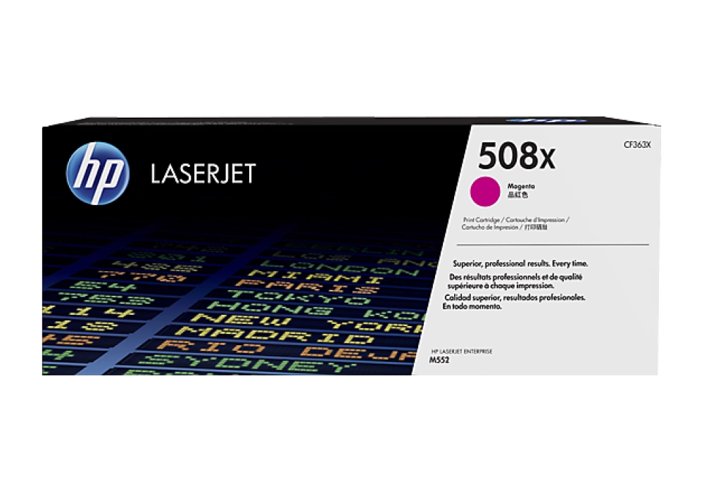 HP Toner Cartridge - 508X - Magenta