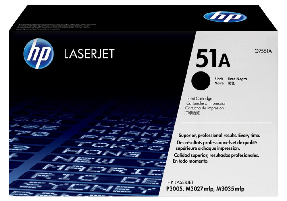 HP Toner Cartridge - 51A - Black