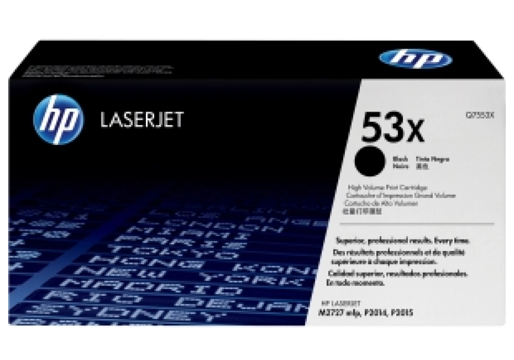 HP Toner Cartridge - 53X - Black