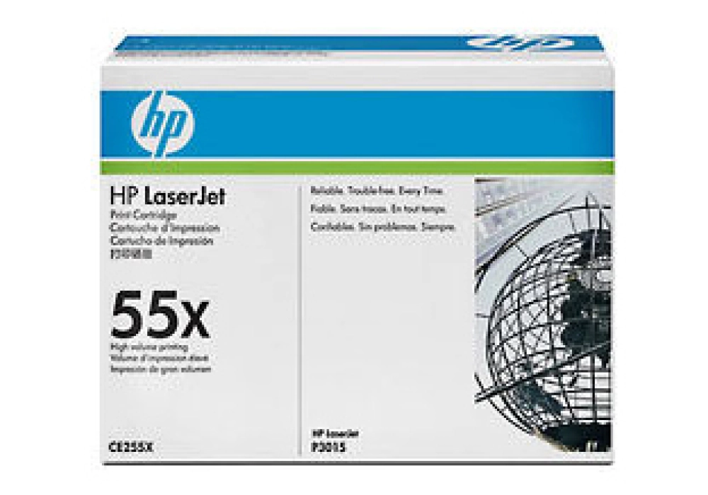 HP Toner Cartridge - 55X - Black