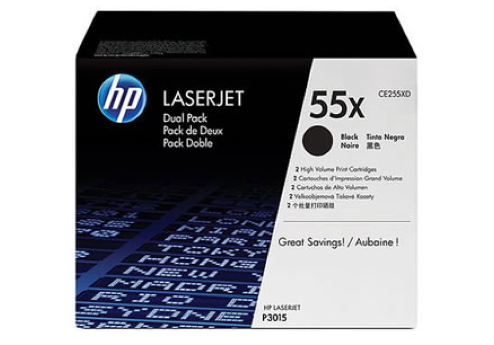 HP Toner Cartridge - 55XD - Black