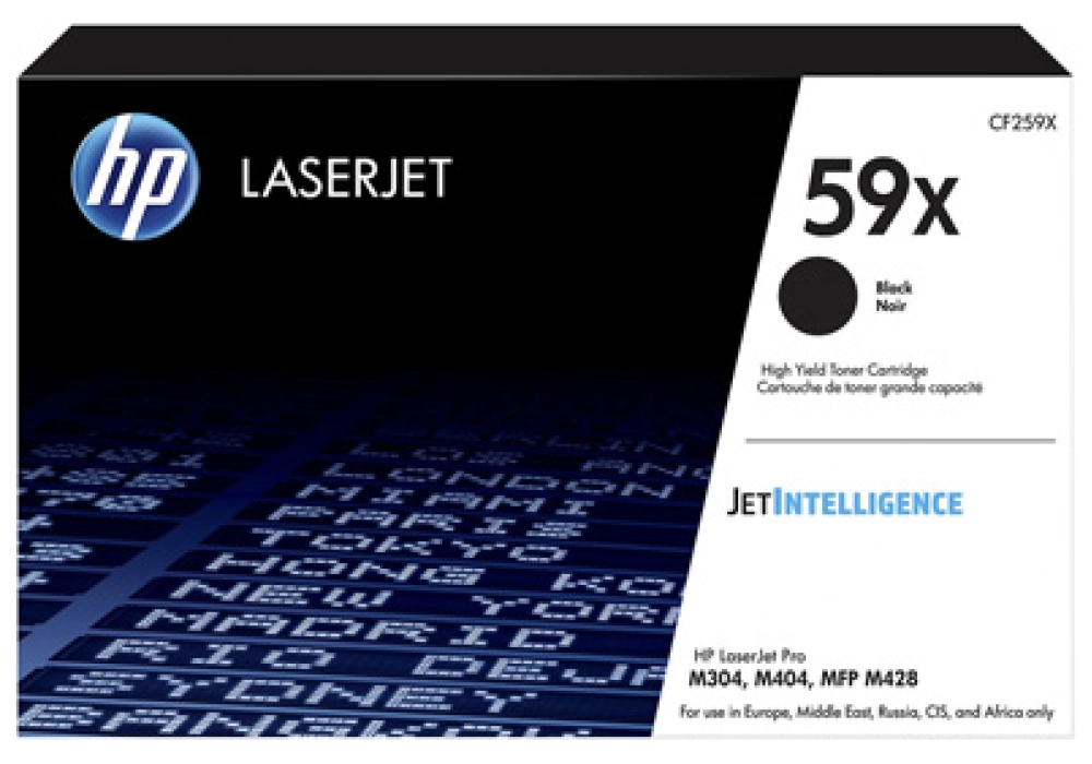 HP Toner Cartridge - 59X - Black