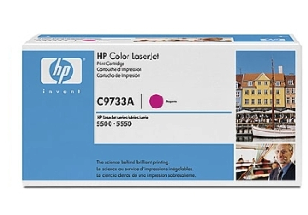 HP Toner Cartridge - 645A - Magenta