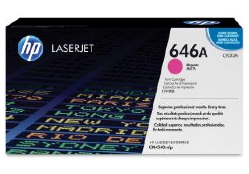 HP Toner Cartridge - 646A - Magenta