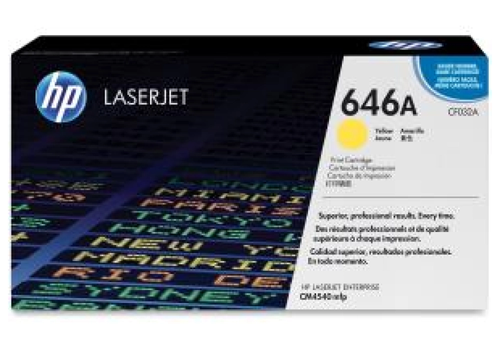 HP Toner Cartridge - 646A - Yellow