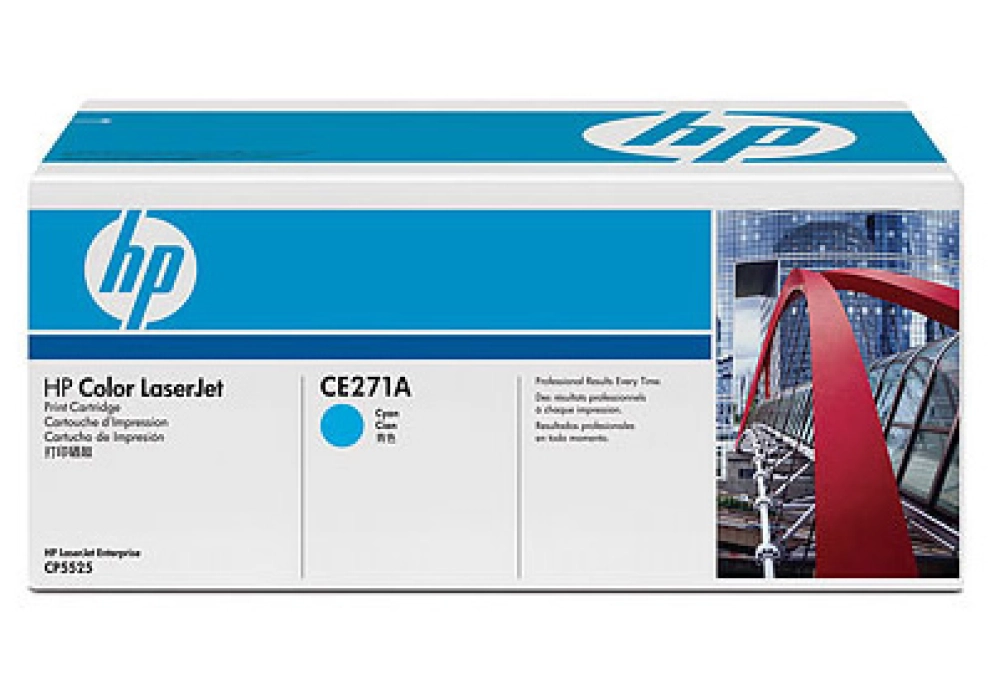 HP Toner Cartridge - 650A - Cyan