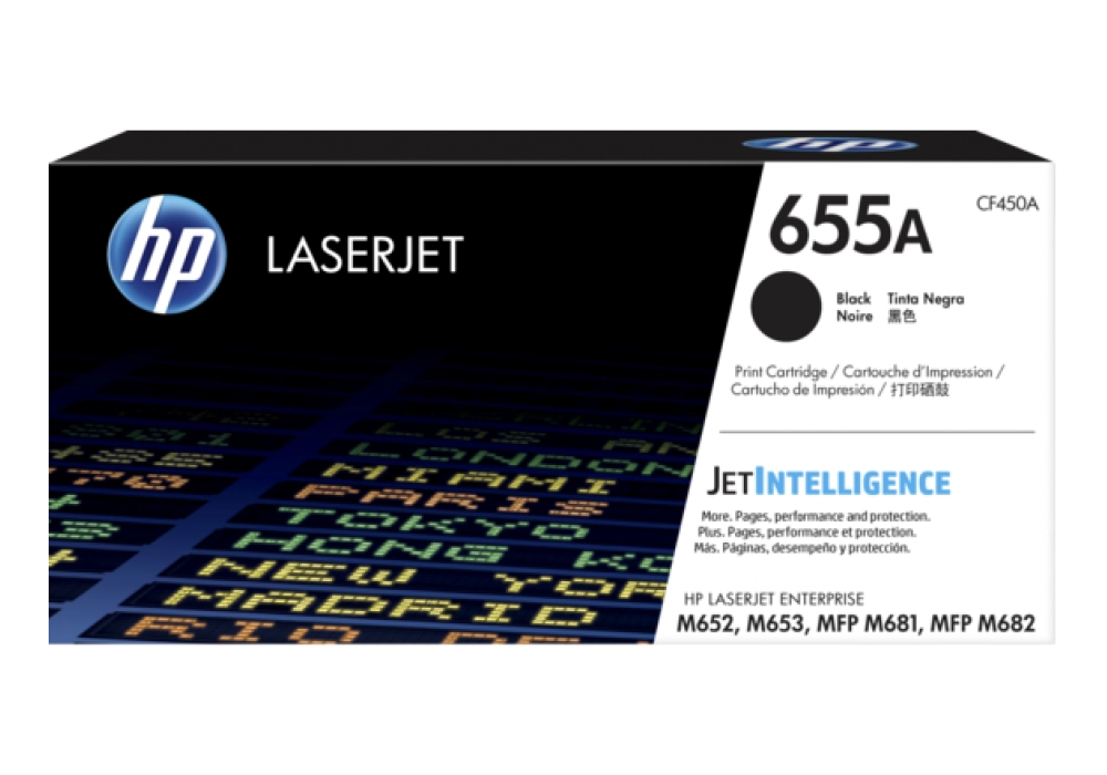 HP Toner Cartridge - 655A - Black