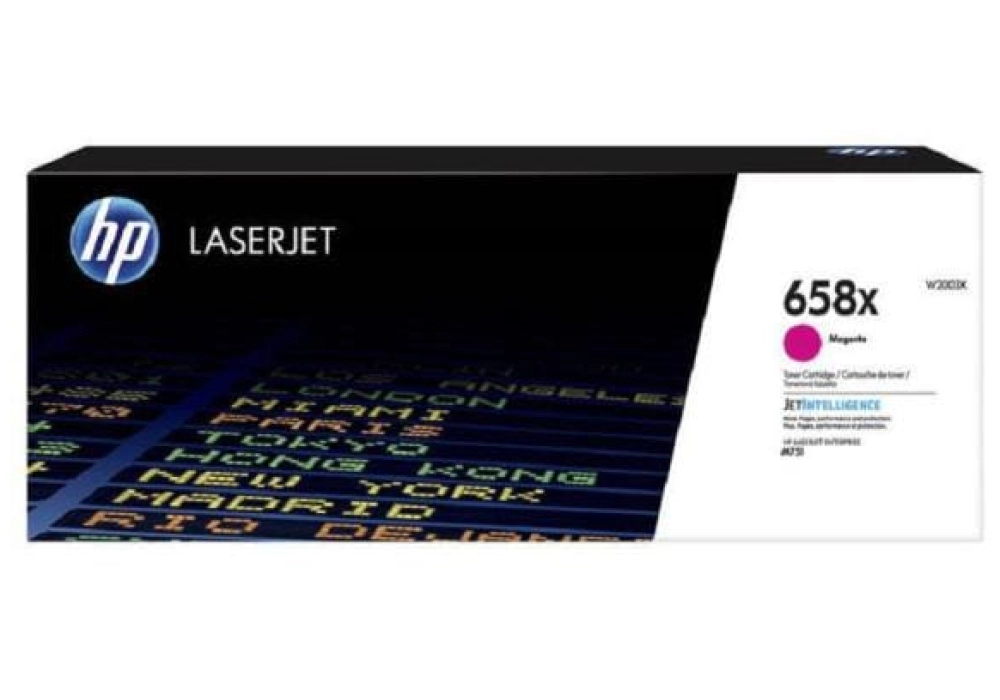 HP Toner Cartridge - 658X - Magenta (W2003X)