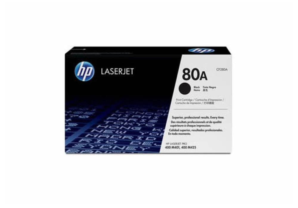 HP Toner Cartridge - 80A - Black