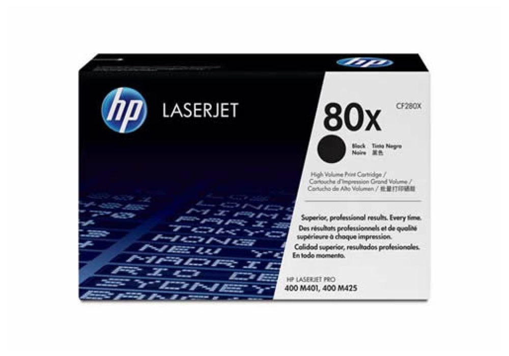 HP Toner Cartridge - 80X - Black