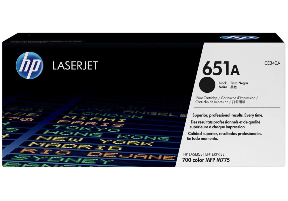 HP Toner Nr. 651A (CE340A) noir