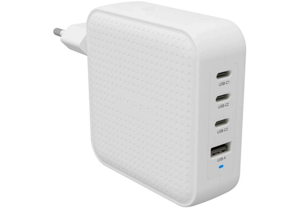 HYPER Chargeur mural USB HyperJuice USB-C GaN 100 W Blanc