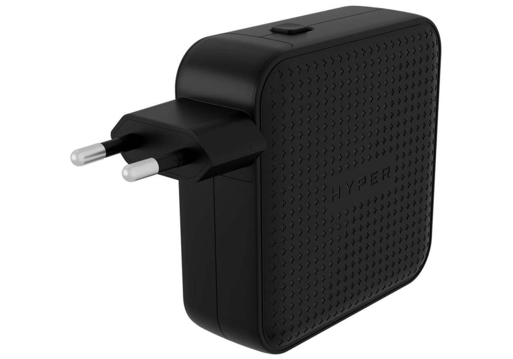 HYPER Chargeur mural USB HyperJuice USB-C GaN 100 W Noir