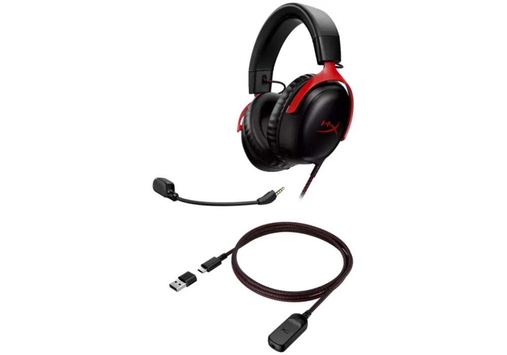 HyperX Cloud III Noir/rouge