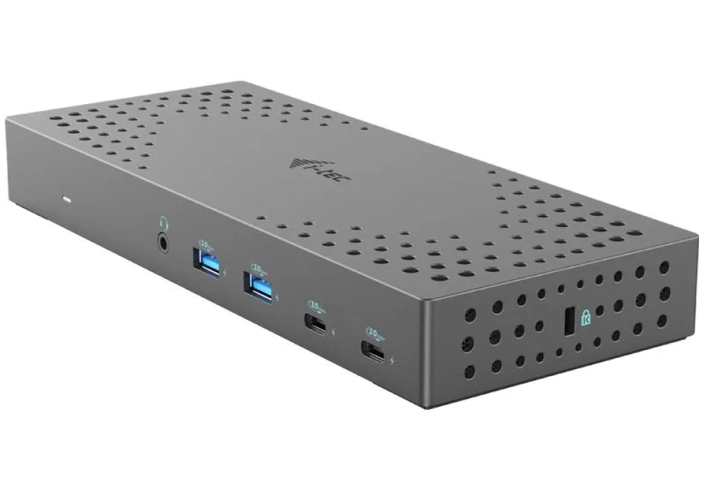 i-tec Station d'accueil USB 3.0, USB-C, HDMI, DP Dual PD 100W