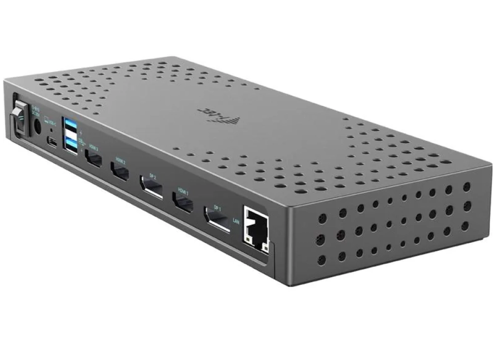 i-tec Station d'accueil USB 3.0, USB-C, HDMI, DP Dual PD 100W