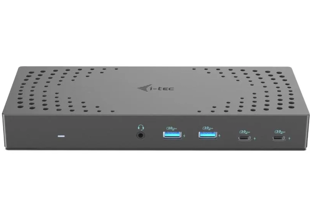 i-tec Station d'accueil USB 3.0, USB-C, HDMI, DP Dual PD 100W