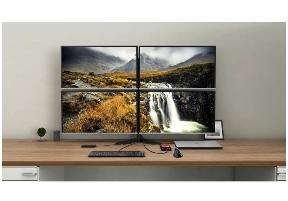 i-tec Station d'accueil USB-C Quattro Display 85W