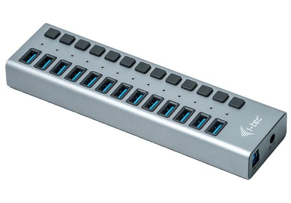 i-tec USB Charging Hub + Switch - 13 ports