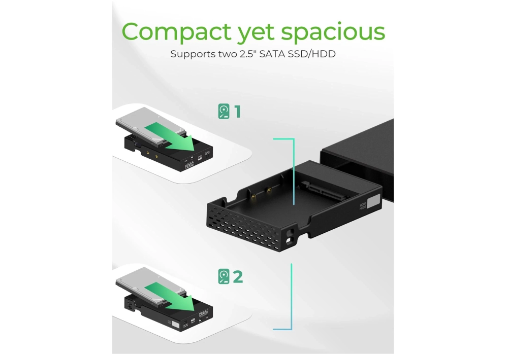 ICY BOX Boîtier externe IB-RD2253-C31 2.5"