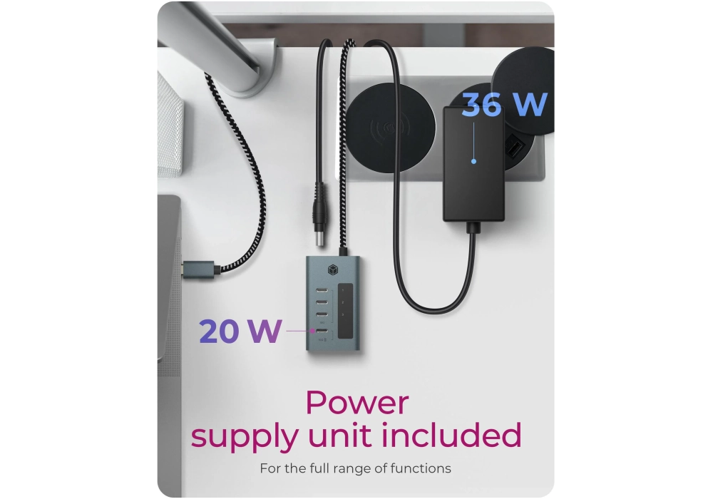 ICY BOX Hub USB-C 4-Ports IB-HUB1454-C31