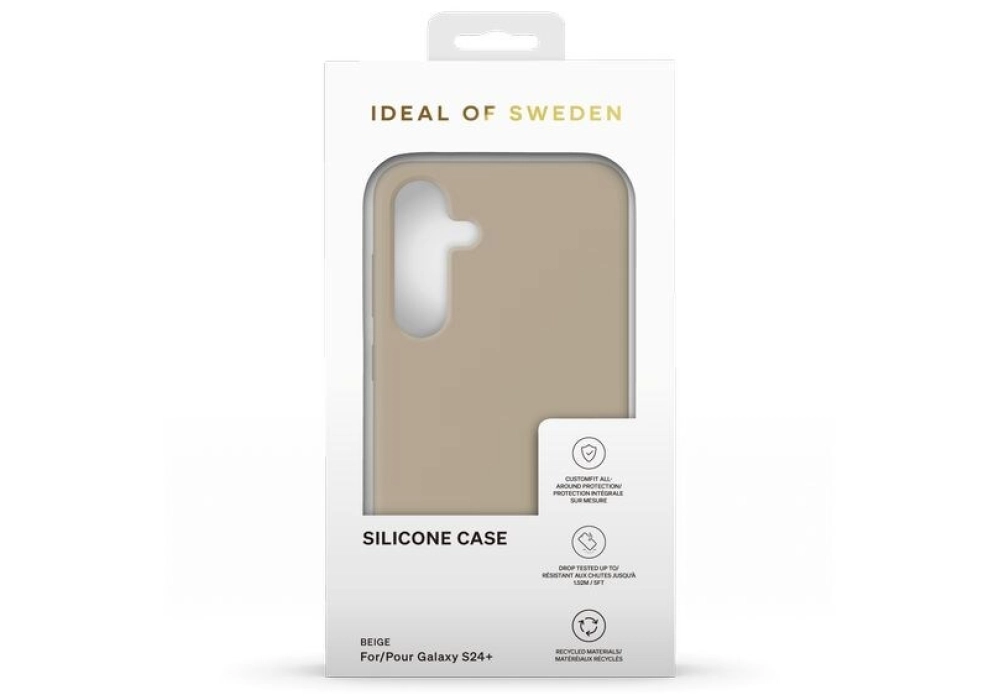 Ideal of Sweden Coque arrière Silicone Galaxy S24+ Beige