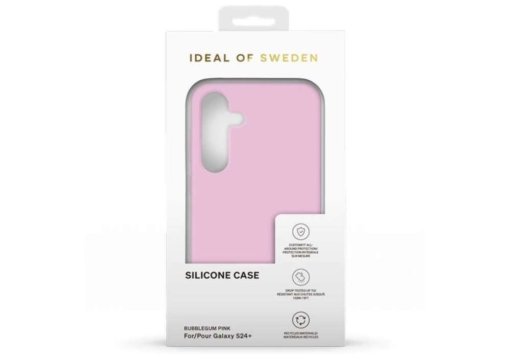 Ideal of Sweden Coque arrière Silicone Galaxy S24+ Bubblegum