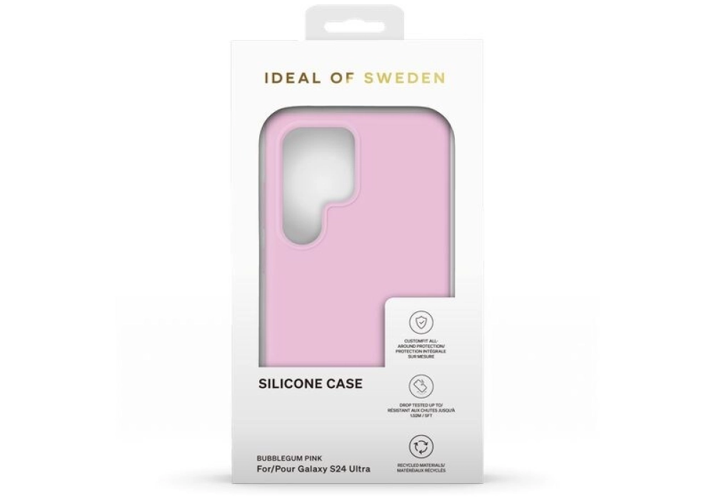 Ideal of Sweden Coque arrière Silicone Galaxy S24 Ultra Bubblegum