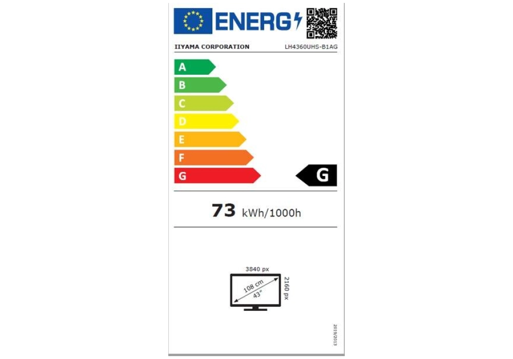 iiyama ProLite LH4360UHS-B1AG