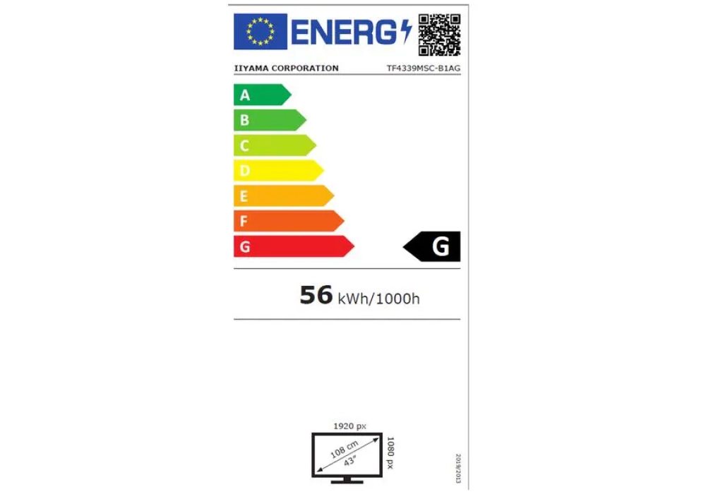 iiyama ProLite TF4339MSC-B1AG