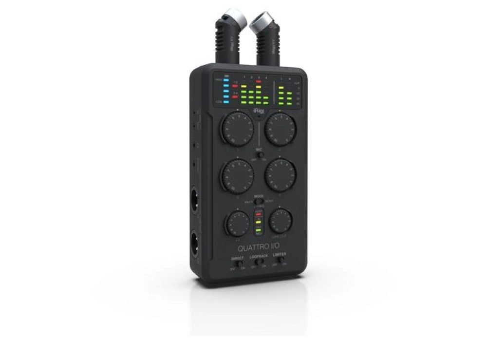 IK Multimedia IRig Pro Quattro I/O Deluxe