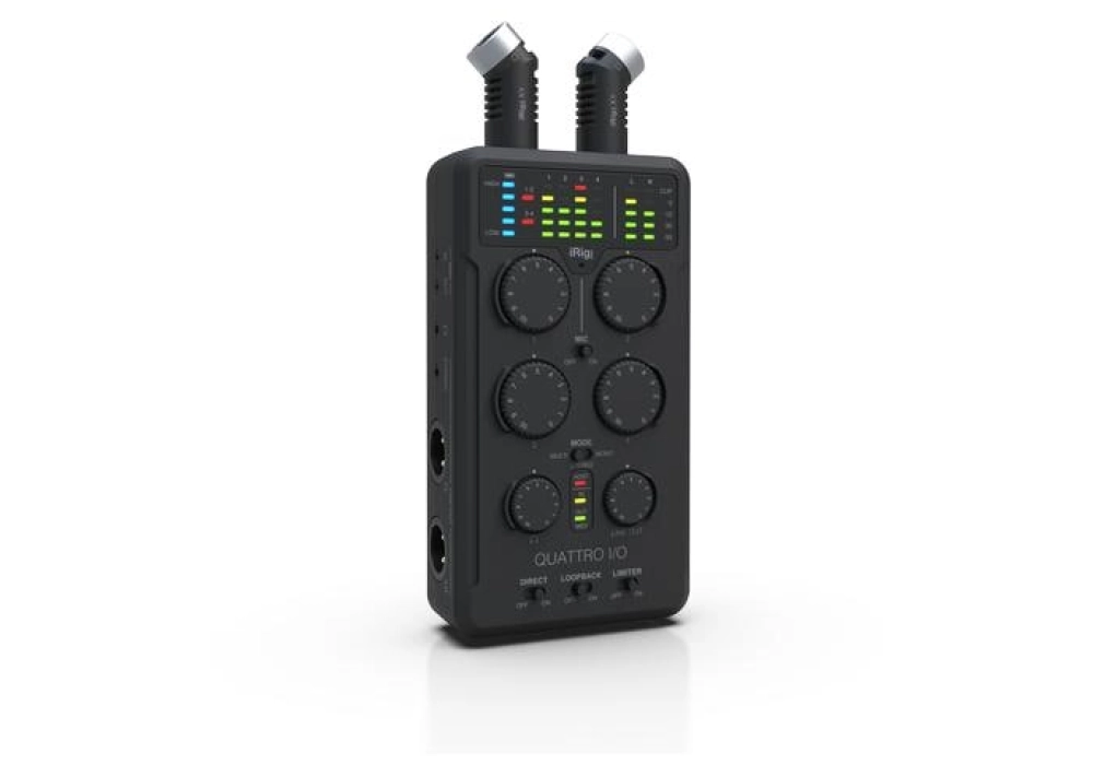 IK Multimedia IRig Pro Quattro I/O Deluxe