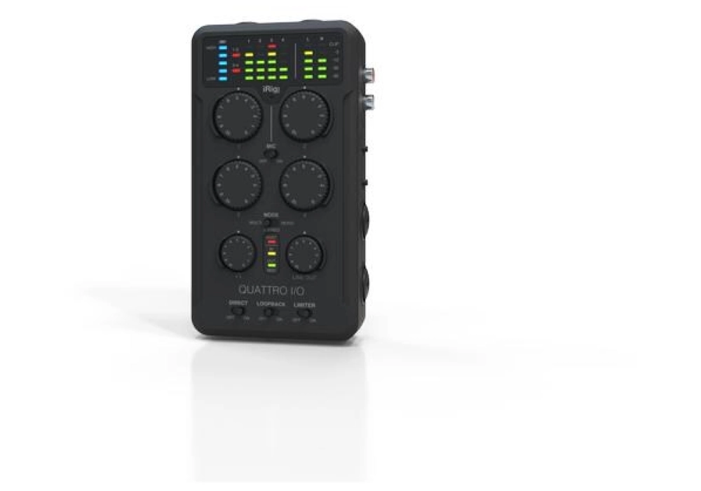 IK Multimedia IRig Pro Quattro I/O Deluxe