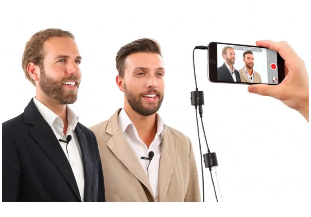 IK Multimedia Microphone iRig Mic Lav Ensemble de 2