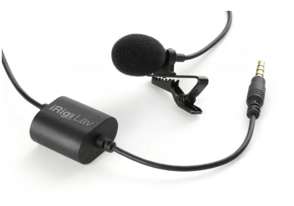 IK Multimedia Microphone iRig Mic Lav Ensemble de 2