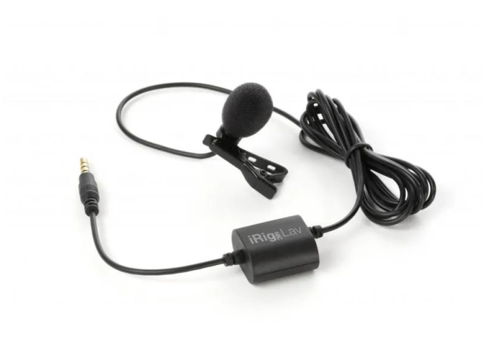 IK Multimedia Microphone iRig Mic Lav Ensemble de 2