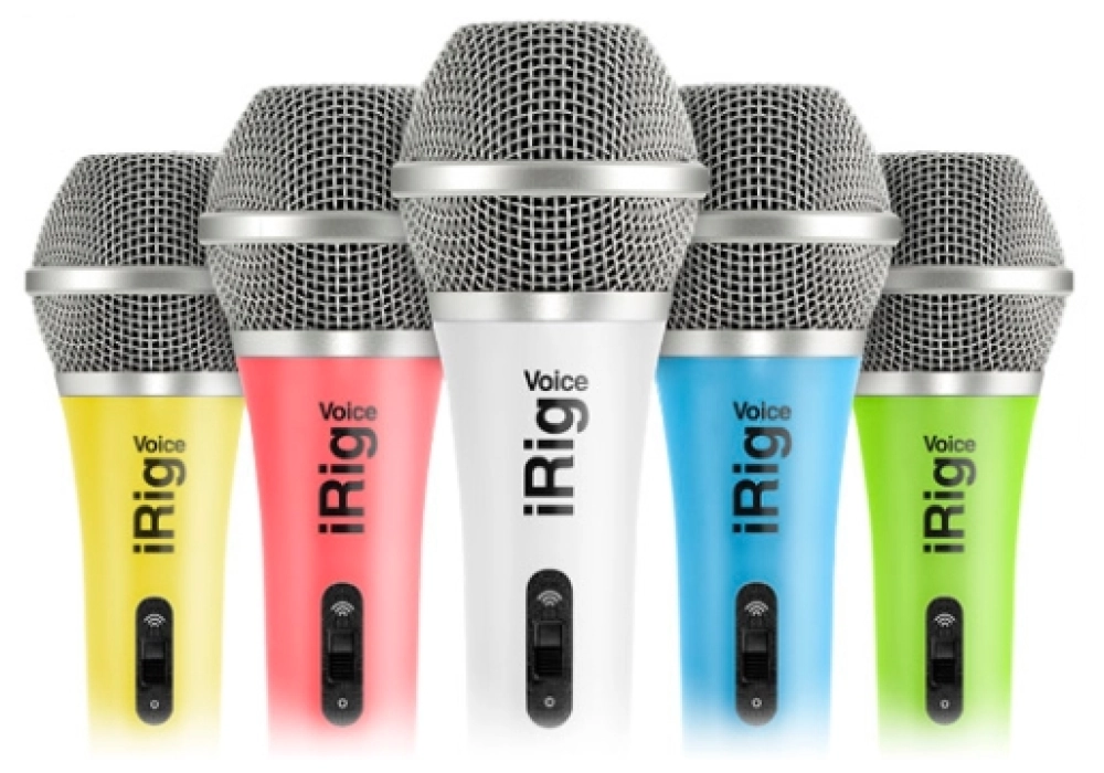 IK Multimedia Microphone iRig Voice Blanc