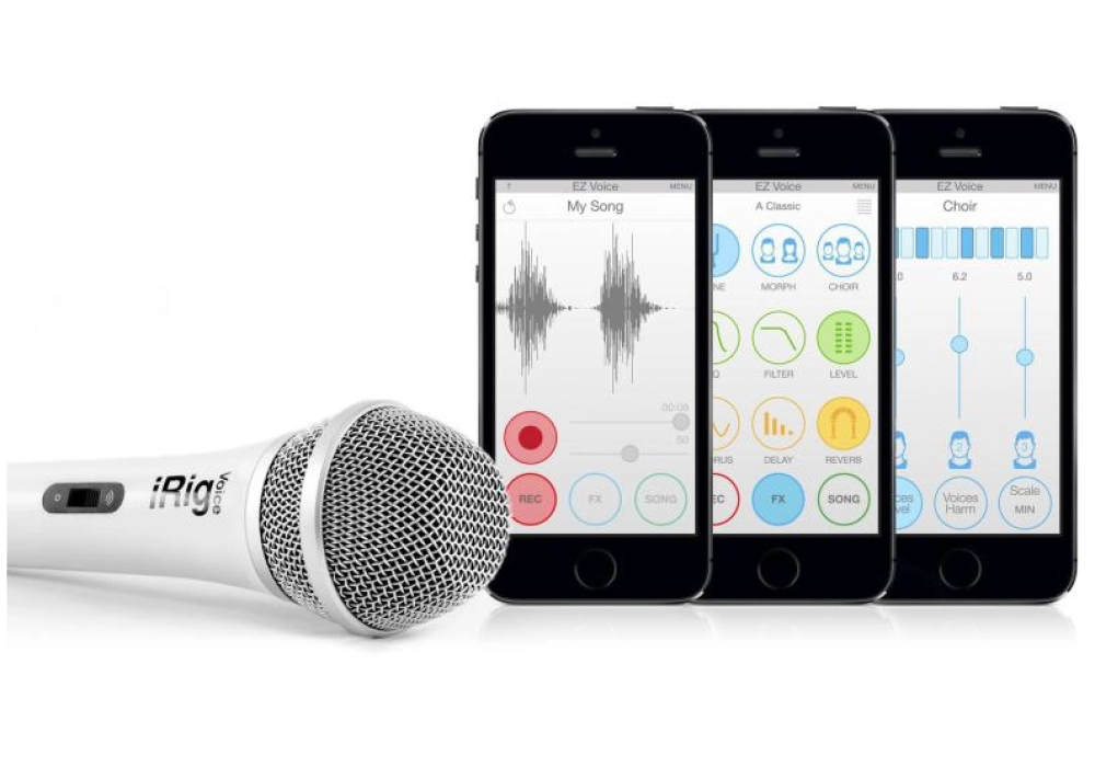 IK Multimedia Microphone iRig Voice Jaune