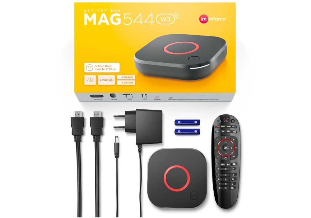 Infomir Lecteur média / IPTV MAG544 W3