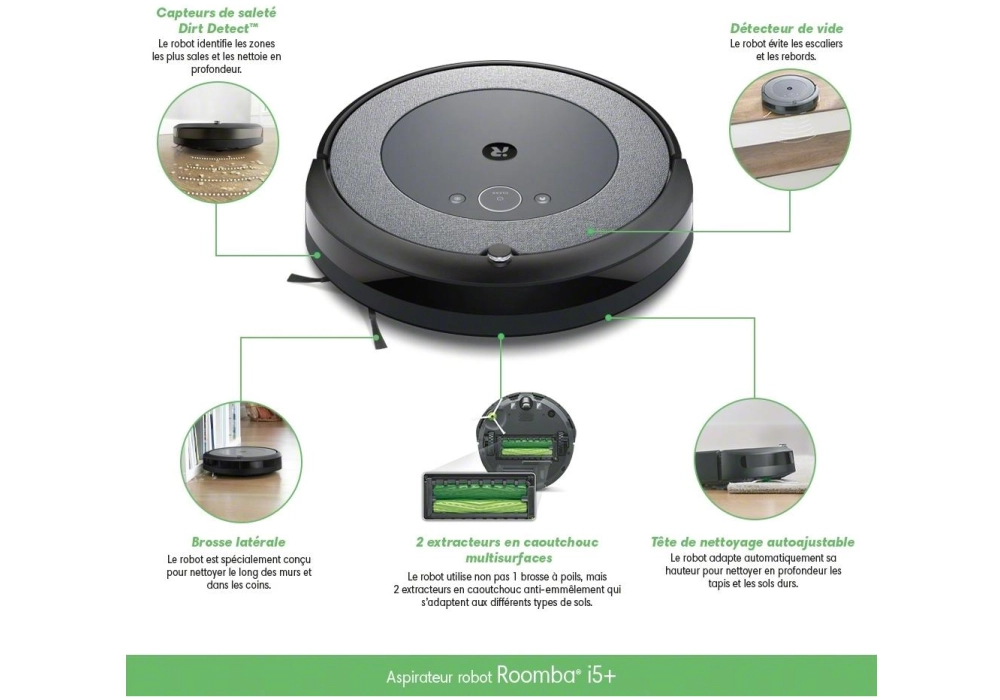 iRobot Aspirateur robot Roomba i5