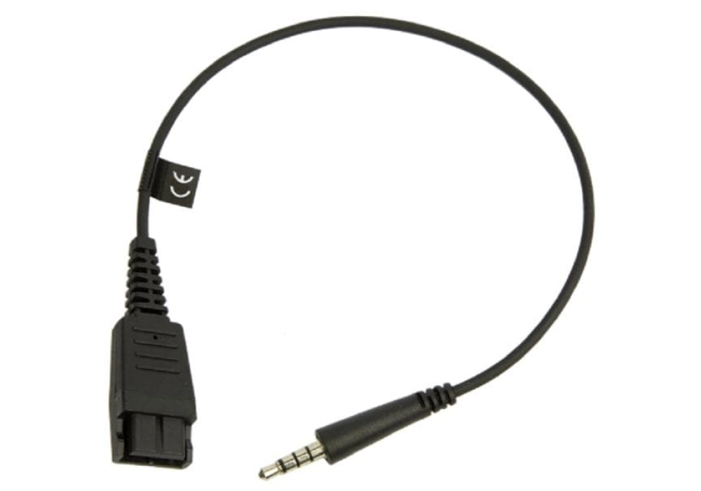 Jabra Câble adaptateur jack 3.5 mm - QD 0.3 m