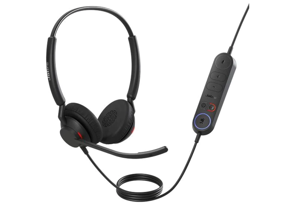 Jabra Engage 40 MS Duo USB-A, avec unité de contrôle