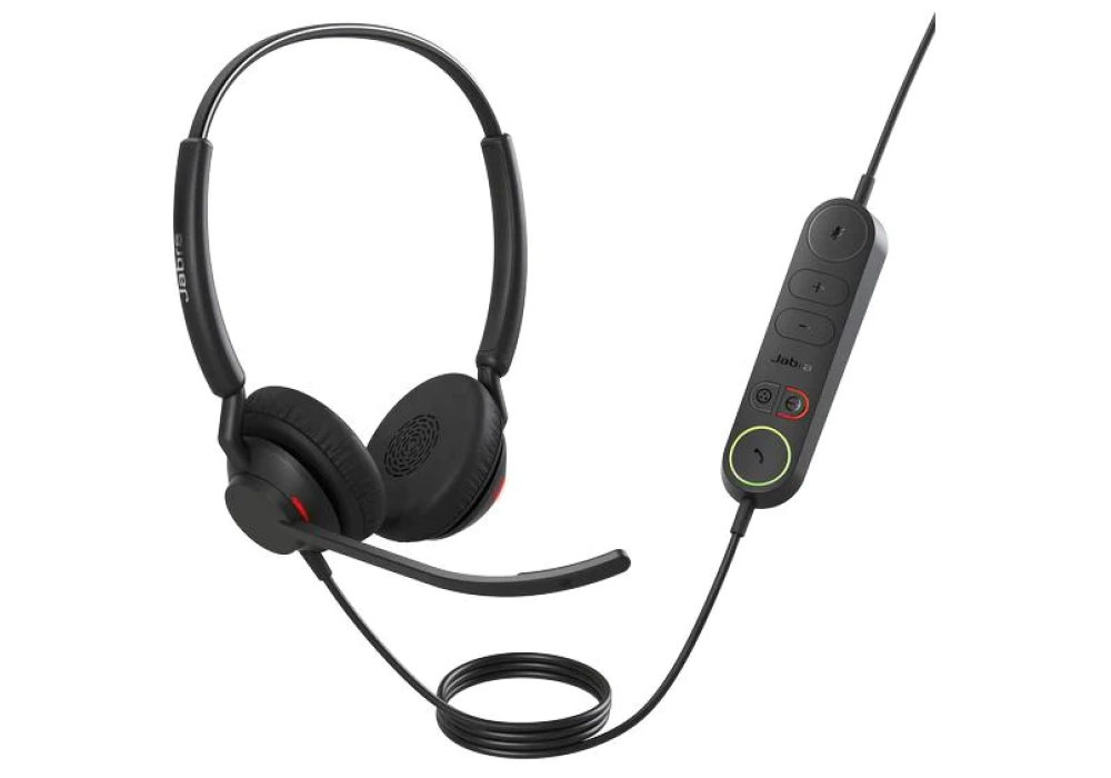 Jabra Engage 40 UC Duo USB-A, avec unité de contrôle