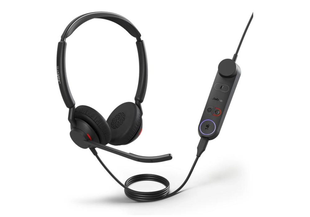 Jabra Engage 50 II MS Duo USB-A, avec unité de contrôle