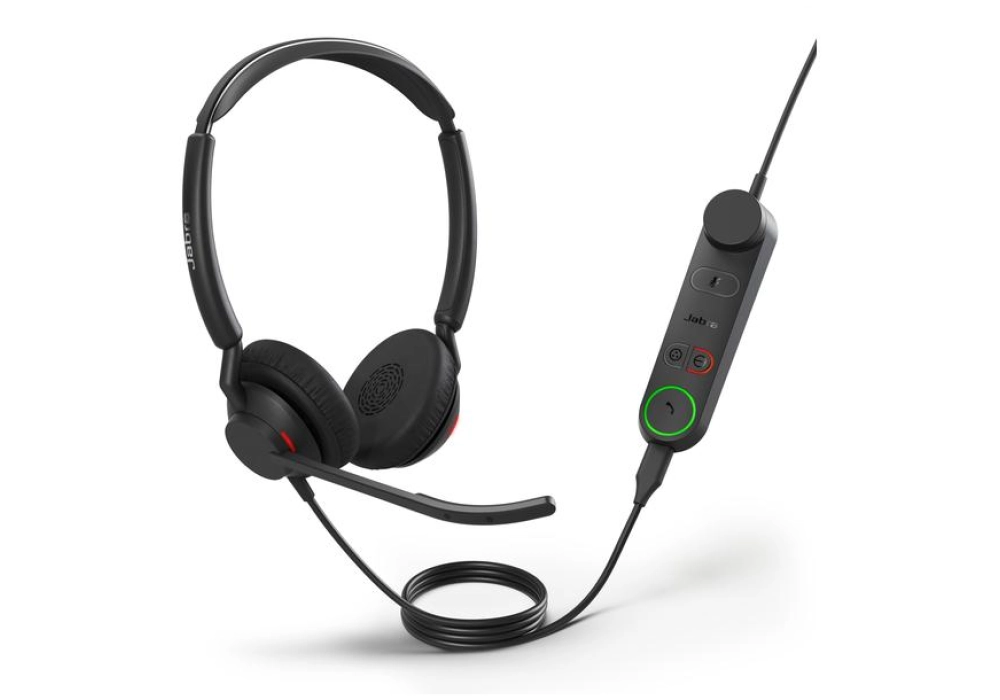 Jabra Engage 50 II UC Duo USB-A, avec unité de contrôle