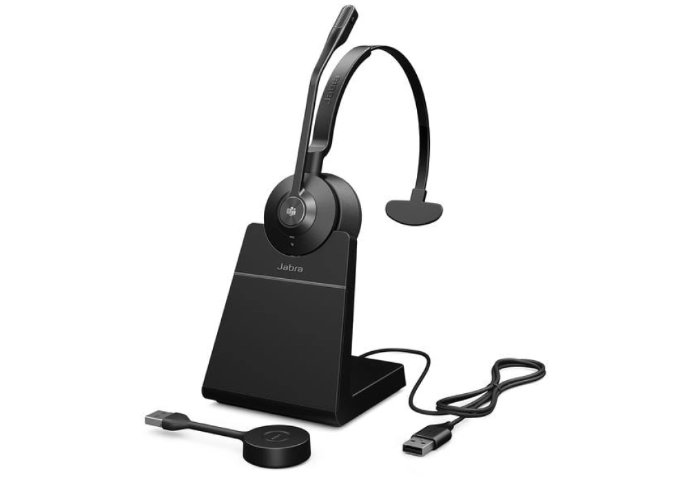 Jabra Engage 55 MS Mono USB-A + station de charge