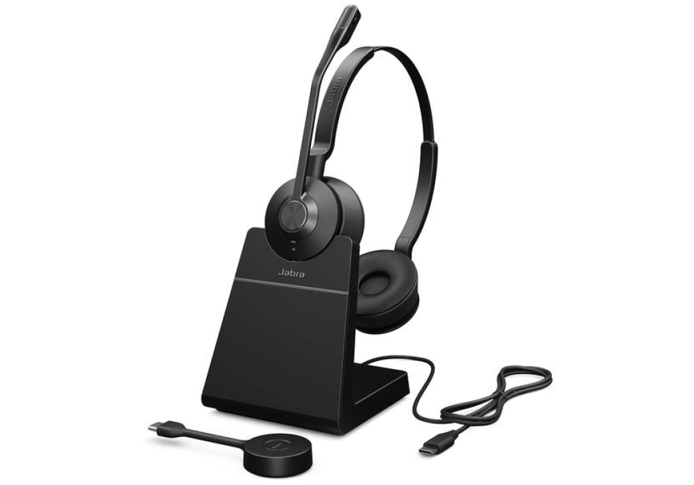 Jabra Engage 55 UC Duo USB-C + station de charge